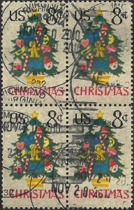 # 1508 USED BLOCK CHRISTMAS TREE