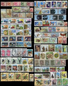 100+ Laos Postage Stamps Asia Collection Topical Nature Space Animals Used