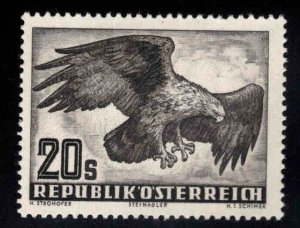 Austria Scott C60 MH* Golden Eagle Airmail stamp 1952