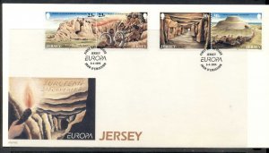 Jersey 1994 Europa Scientific Discoveries FDC