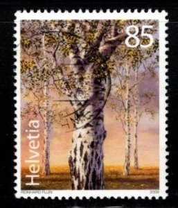 Switzerland - #1348 Trees - Birch - Used