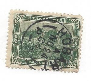 Tasmania, 102, Lake Marion Perf 11 Single, Used