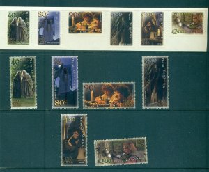 New Zealand - Sc# 1750-61a 2001 Lord of the Rings. Cplt. Set. $29.85.