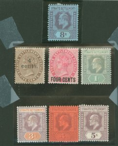 Straits Settlements #89/97 Unused Single