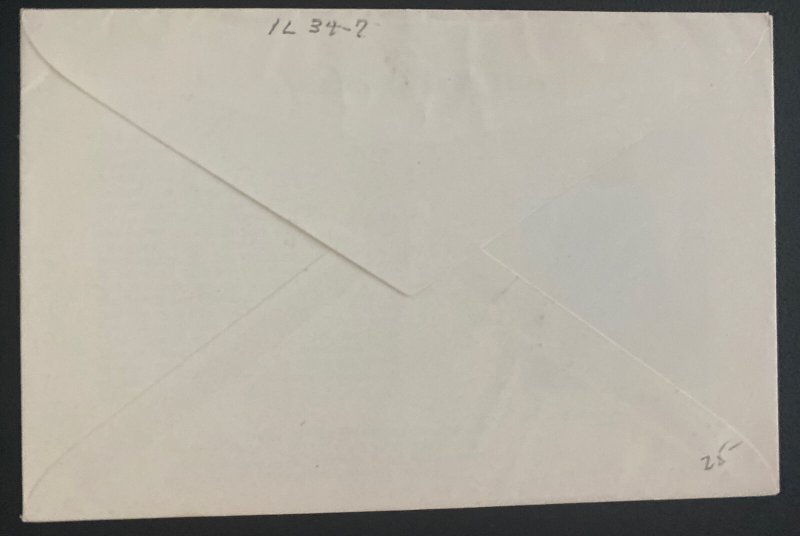 1957 Falkland Island First Day Cover To London England Trans Antarcti Expedition
