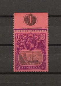ST HELENA 1922/37 SG 96 MNH Cat £450
