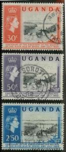 Uganda 79-80,82 Used F-VF