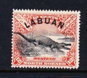 Album Treasures Labuan Scott # 80  12c  Saltwater Crocodile  MH