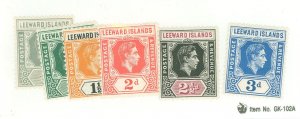 Leeward Islands #120-125  Single (Complete Set)