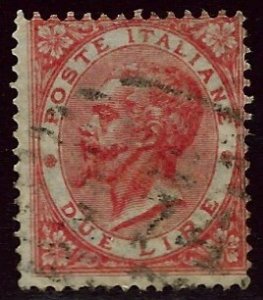 Italy SC#33 Used F-VF SCV$140.00....Worth checking out!