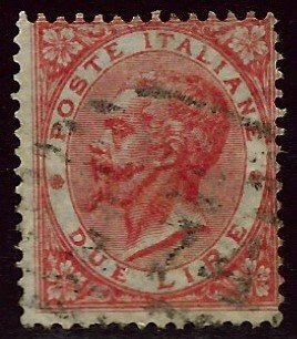 Italy SC#33 Used F-VF SCV$140.00....Worth checking out!