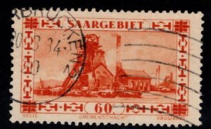 Saar Scott 127 used from 1927-32 stamp set