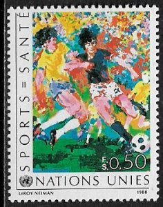 UN, Geneva #169 MNH Stamp - Health in Sports