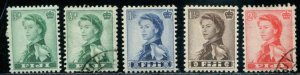 Fiji SC# 184 Queen Elizabeth II MH & Used SCV $10.60