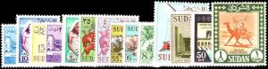 SUDAN 1962-75 WATERMARK SET MNH**