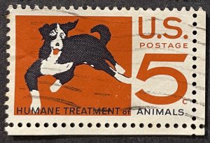 US #1307 Used F/VF 5c Humane Treatment of Animals 1966 [B55.3.3]