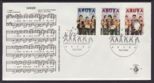 Aruba 46-48 Music U/A FDC