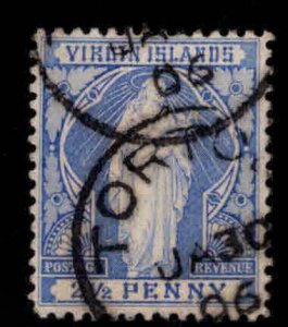 British Virgin Islands Scott 23 Used 1899 St. Ursula stamp