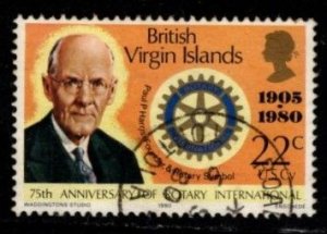 British Virgin Islands - #382 Rotary International - Used