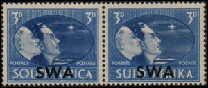 South West Africa 155 - Mint-H - 3p Peace Issue (1945) (cv $1.10)