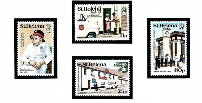 St Helena 420-23 MNH 1984 Salvation Army