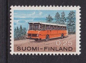 Finland  #460   MNH  1971  post bus  25p