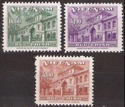 Viet Nam SC#36-38, Independent Postal Service MNH