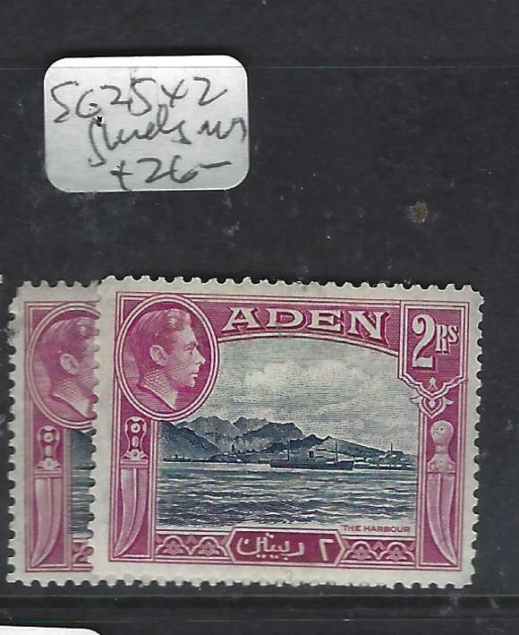 ADEN (PP2802B) KGVI  2R  SG 25 X2 SHADES   MOG