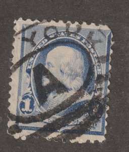 U.S. Scott 219 used cancel