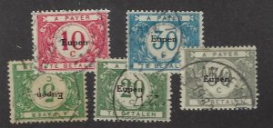 Germany Postage Due 1920 Used F-VF SCV$33.75...Bargain in Demand!