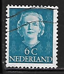 Netherlands 307: 6c Queen Juliana, used, F-VF