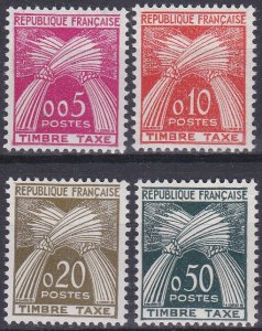 France Sc #J93-J96 Mint Hinged; Mi #93-96