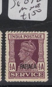 India Patalia SG O72 MNH (7dro)