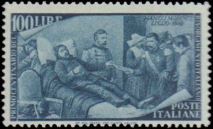 Italy #495-506, Complete Set(12), W/O Special Delivery, 1948, Never Hinged