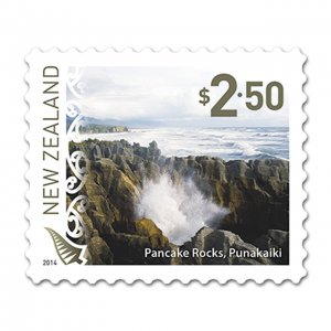 New Zealand 2014 Scenic Definitives $2.50 Pancake Rocks Mint MNH