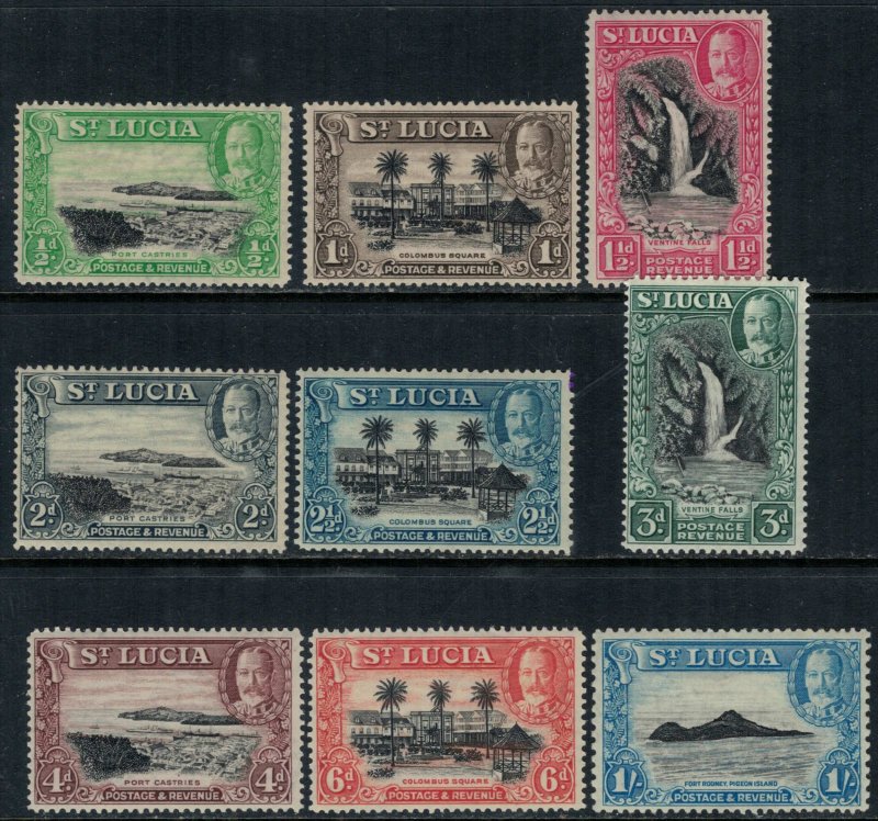 St. Lucia #95-103*  CV $11.35