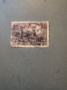 Stamps German Offices in Turkey Scott #53 used