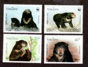 Laos # 1174-1177 Mint NH WWF!
