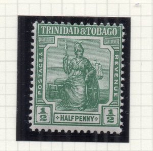 Trinidad Tobago 1918-23 Early Issue Fine Mint Hinged 1/2d. NW-157887