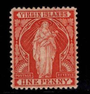 British Virgin Islands Scott 22 MH* 1899 St. Ursula stamp