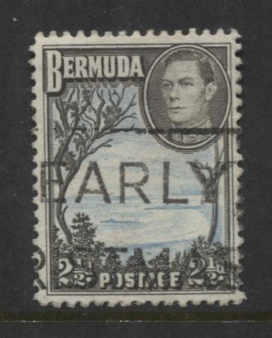 Bermuda - Scott 120A - Grape Bay - 1938 - VFU -  Single - 2.1/2d Stamp