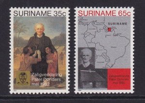 Surinam  #598-599  MNH  1982  Donders