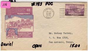 #783, FDC, DANIEL, CV=$10.00, (2012)