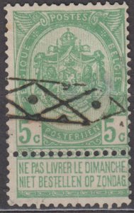 Belgium Scott #84 1907 Used
