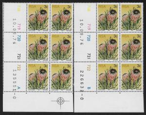 SOUTH AFRICA SC# 477 CB6 LL#718-22A-B AUG1976 FVF/MNH