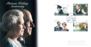 South Georgia. 2017 Royal Family. FDC.