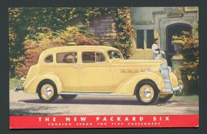 1936 Packard Six Car Dealer Advertising Postcard - Saint Louis, Missouri
