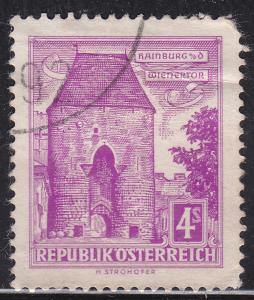 Austria 627 Vienna Gate, Hainburg 1960