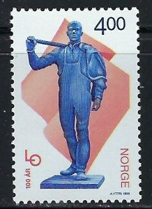 Norway 1218 MNH 1999 Trade Unions (an4811)