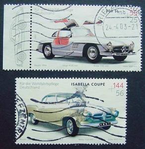 Germany, Scott B913 and B914, Used, 2002 Cars issues